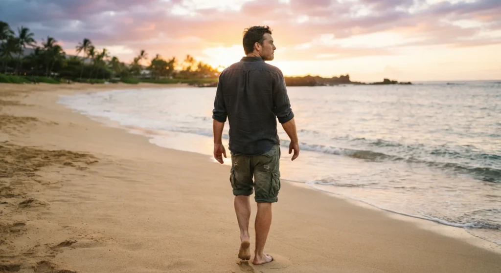 Sam Worthington lifestyle in Hawaii