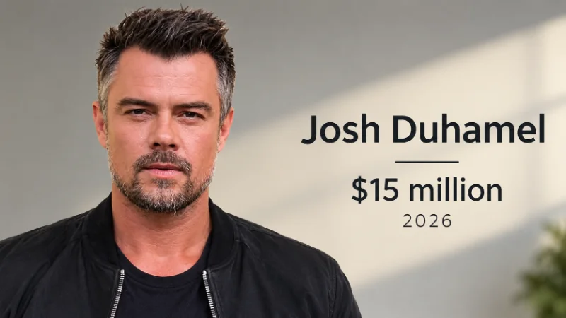 Josh Duhamel in a dark suit on the red carpet at a film premiere